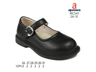 Туфли детские Apawwa MC541 black 26-31