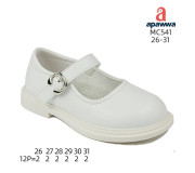 Туфли детские Apawwa MC541 white 26-31