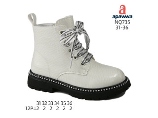 Черевики дитячі Apawwa NQ735 white 31-36