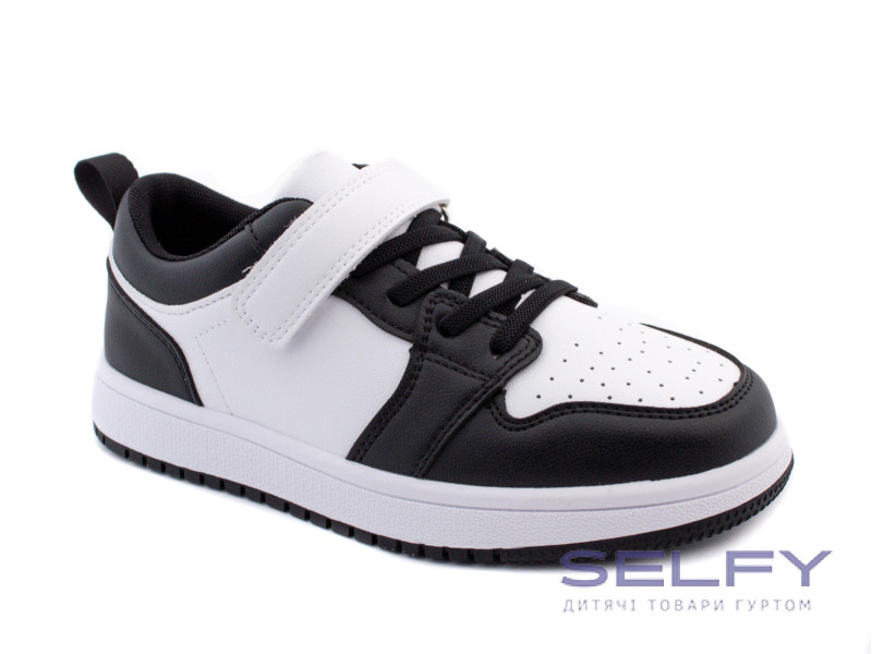 Кроссовки детские Apawwa TC822 black-white 32-37, Фото 1