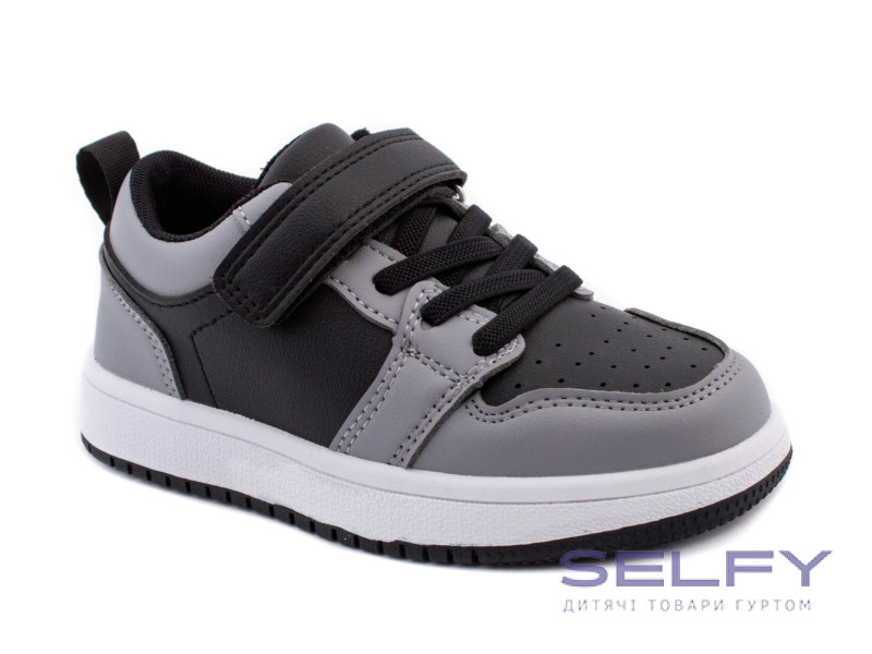 Кроссовки детские Apawwa TC822 black-grey 32-37, Фото 1