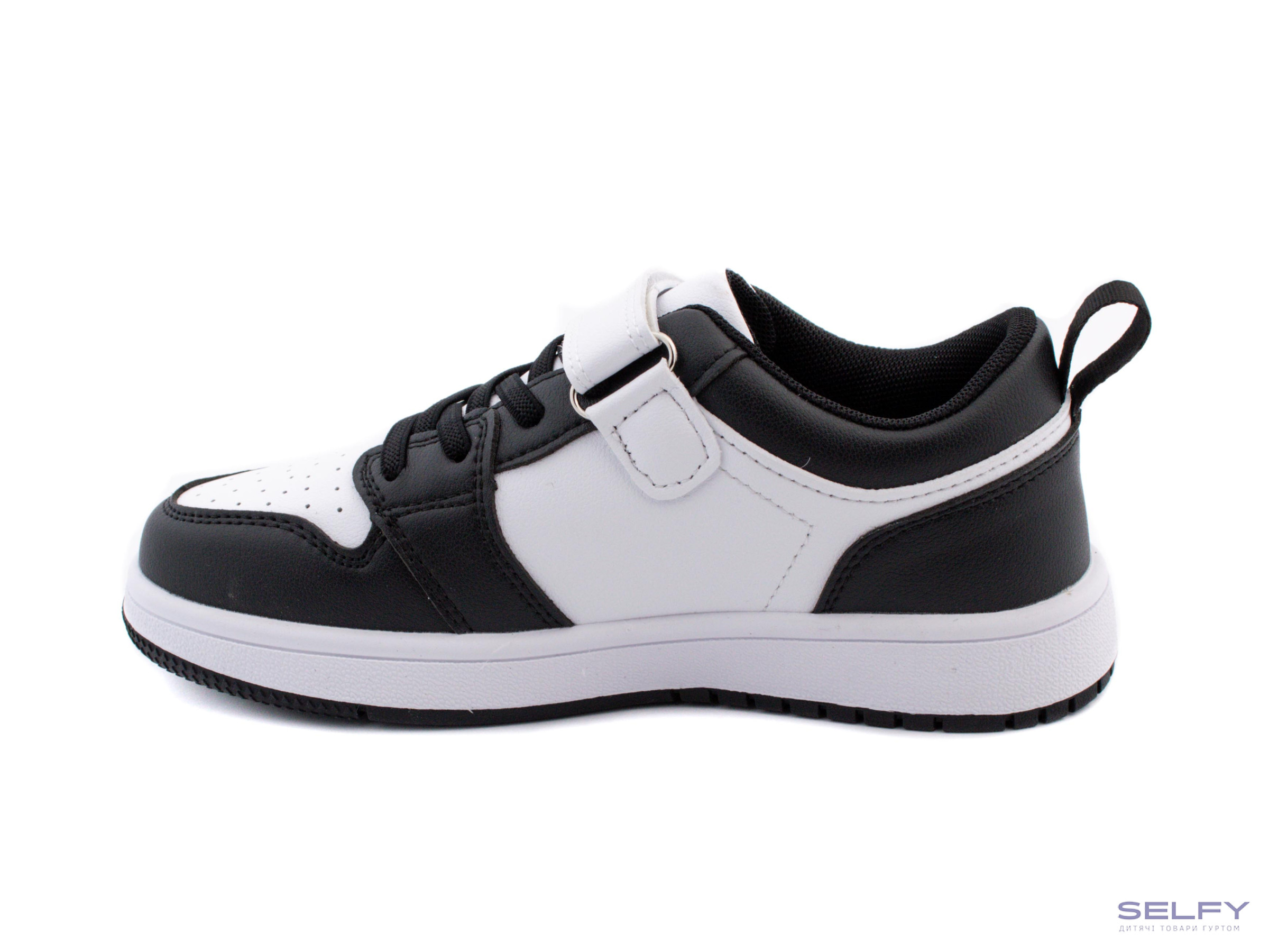 Кроссовки детские Apawwa TC820 black-white 20-25, Фото 3