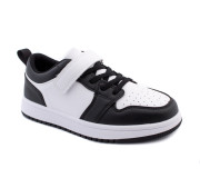 Кроссовки детские Apawwa TC821 black-white 26-31