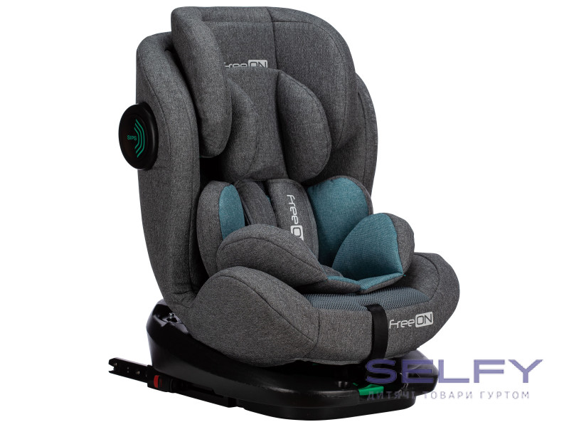 Автокрісло FreeON ULTIMA 360°, 40 - 150 см, бірюзовий, Фото 3