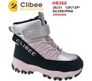 Черевики дитячі Clibee HB360 silver-pink 26-31