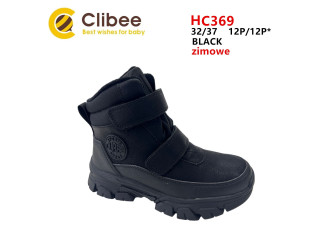 Черевики дитячі Clibee HC369 black 32-37