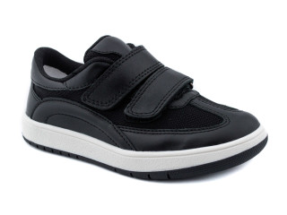 Кроссовки Ш-517 E черная кожа 29-40