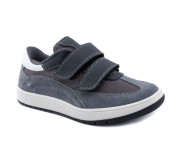 Кроссовки Ш-517 E серая кожа 29-40