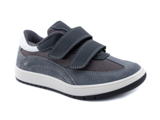 Кроссовки Ш-517 E серая кожа 29-40