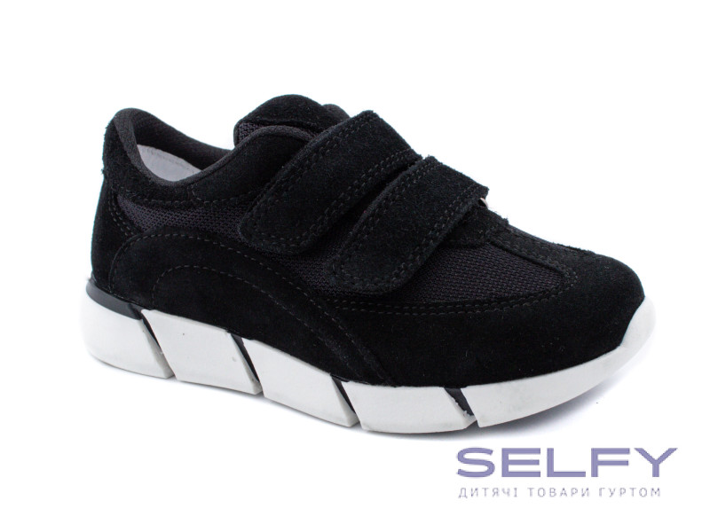 Кроссовки Ш-517 С черный замша 29-40, Фото 1