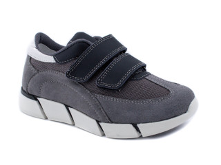 Кроссовки Ш-517 С серый замша 29-40