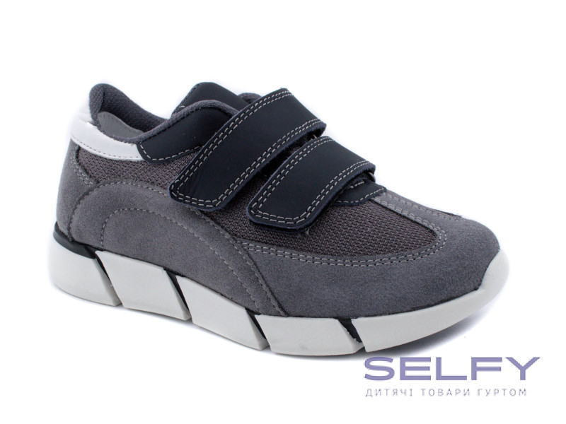 Кроссовки Ш-517 С серый замша 29-40, Фото 1