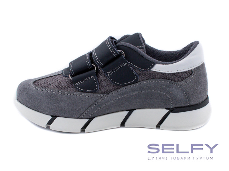 Кроссовки Ш-517 С серый замша 29-40, Фото 3