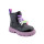 Ботинки детские Apawwa N753 black-purple 26-31