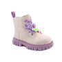 Ботинки детские Apawwa N753 beige-purple 26-31