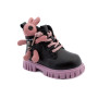 Ботинки детские Apawwa ND740 black-purple 26-31