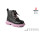 Ботинки детские Apawwa ND743 black-purple 26-31