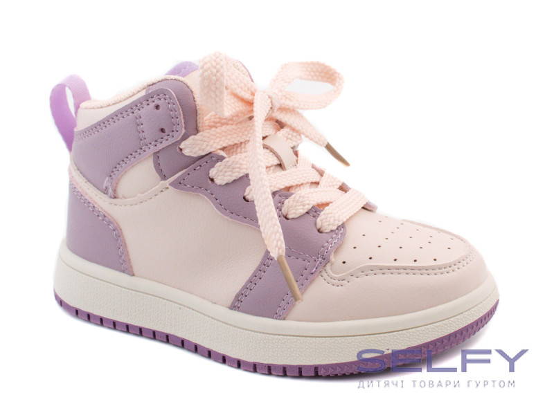 Хайтопы детские Apawwa TC828 pink-purple 26-31, Фото 1