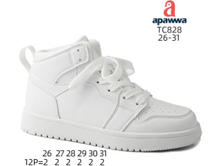 Хайтопи дитячі Apawwa TC828 white 26-31