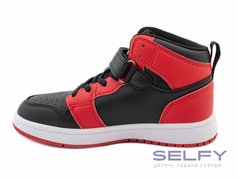 Хайтопи дитячі Apawwa TC832 black-red 32-37, Фото 3