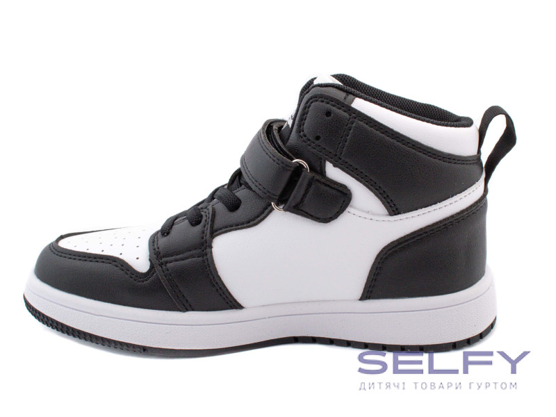 Хайтопы детские Apawwa TC832 black-white 32-37, Фото 3