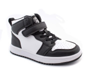 Хайтопы детские Apawwa TC832 black-white 32-37