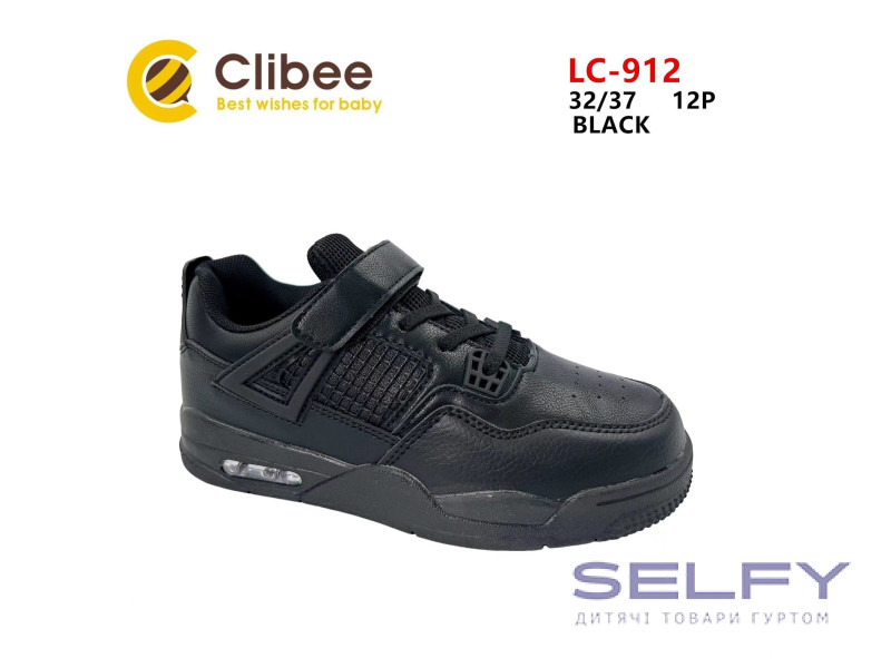 Кросівки дитячі Clibee LC-912 black 32-37, Фото 1