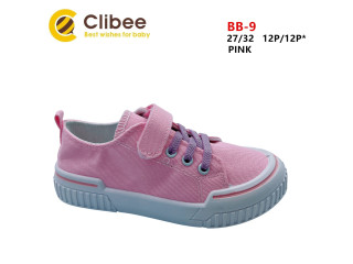 Кеди дитячі Clibee BB-9 pink 27-32