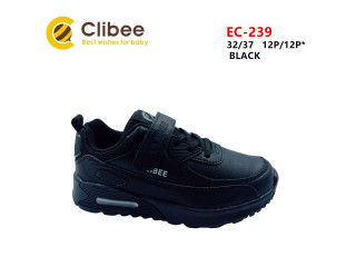 Кросівки дитячі Clibee EC-239 black 32-37