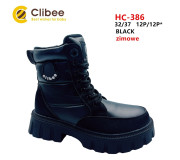 Черевики зимові Clibee HC-386 black 32-37