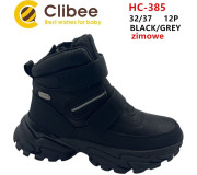 Черевики дитячі Clibee HC-385 black-grey 32-37