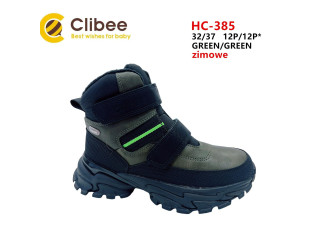 Ботинки детские Clibee HC-385 green-green 32-37