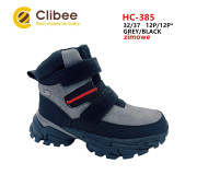 Черевики дитячі Clibee HC-385 grey-black 32-37