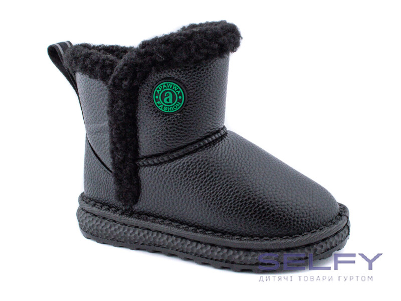 Уггі зимові Apawwa C962 black 26-31, Фото 1