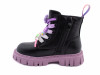 Ботинки детские Apawwa N755 black-purple 26-31, Фото 5
