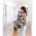 Сумка-кенгуру FreeON Happy Together 6 в 1, grey