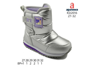 Дутики Apawwa KD2016 silver 27-32