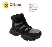 Черевики дитячі Clibee HC387 grey-black 32-37