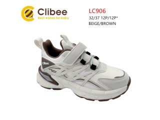 Кросівки дитячі Clibee LC906 beige-brown 32-37