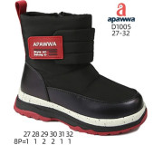 Дутики Apawwa D1005 black 27-32