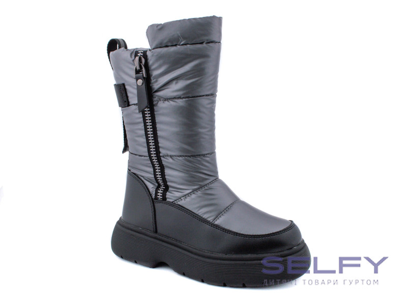 Дутики Apawwa D1008 grey 32-37, Фото 1