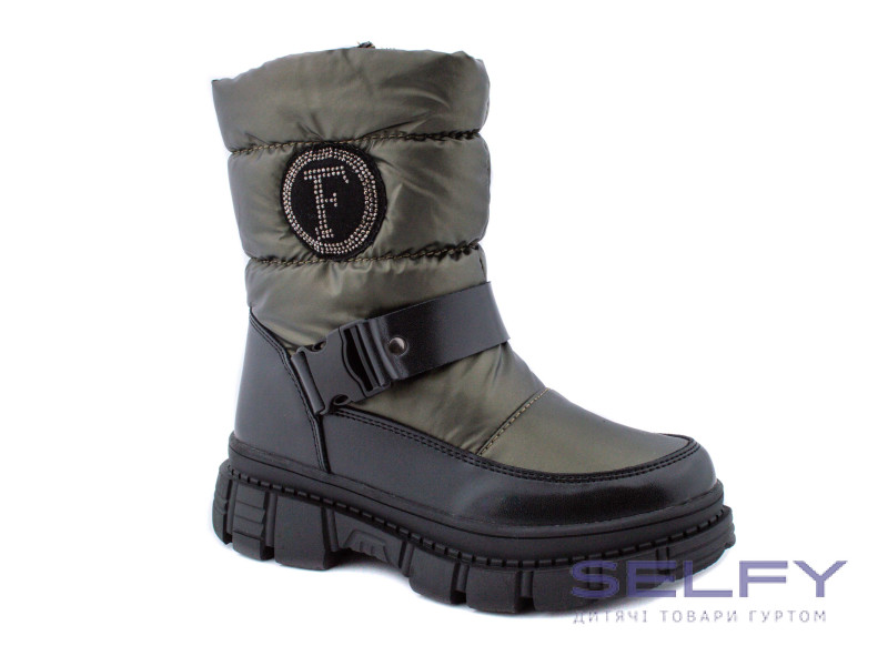 Дутики Apawwa D1010 khaki 32-37, Фото 1