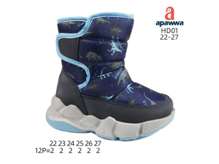Дутики Apawwa HD01 navy 22-27