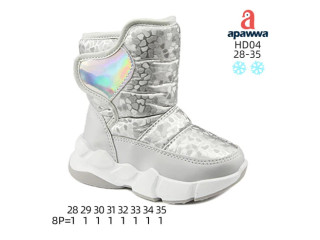 Дутики Apawwa HD04 silver 28-35