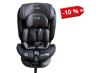 Автокрісло FreeON EPIC, поворотність 360°, iSize 40-150 см, темно-сірий