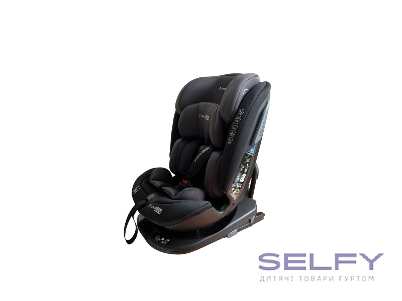 Автокрісло FreeON EPIC, поворотність 360°, iSize 40-150 см, темно-сірий, Фото 7