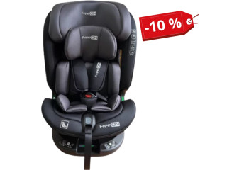 Автокрісло FreeON Epic, поворотність 360°, iSize 40-150 см, dark grey