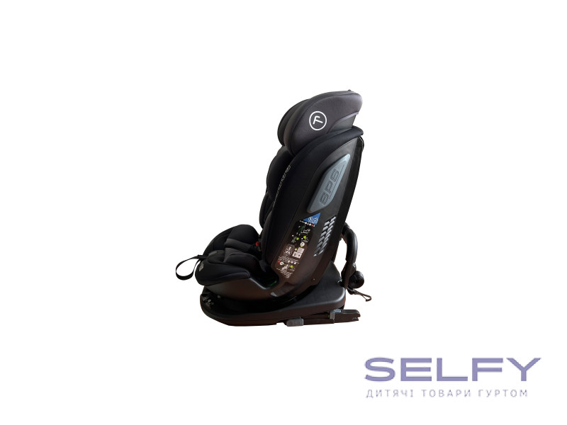 Автокрісло FreeON Epic, поворотність 360°, iSize 40-150 см, dark grey, Фото 4