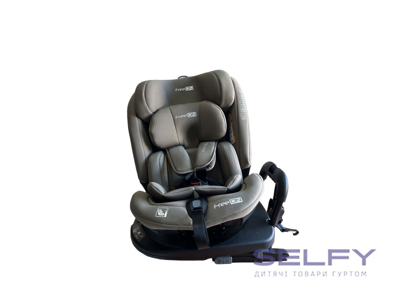 Автокрісло FreeON Epic, поворотність 360°, iSize 40-150 см, khaki, Фото 6
