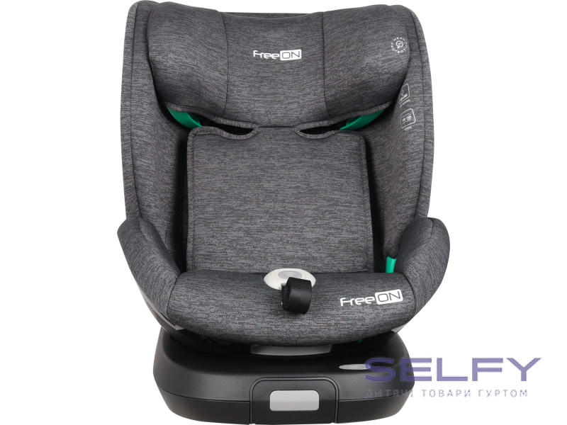 Автокрісло FreeON Space, поворотність 360° i-Size 40-150 см, grey, Фото 4